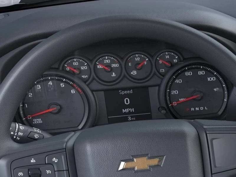 Chevrolet Silverado 2500HD Work Truck 4WD Double Cab 162" 2026 — side view
