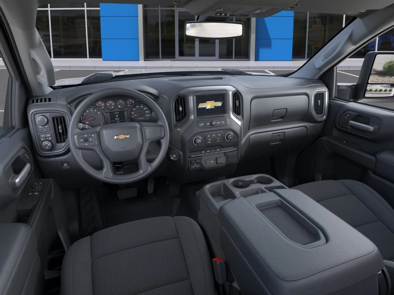 Chevrolet Silverado 2500HD Work Truck 4WD Reg Cab 142" 2026 — side view