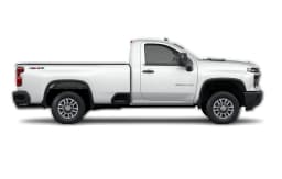 Chevrolet Silverado 2500HD Work Truck 4WD Reg Cab 142" 2026 — side view