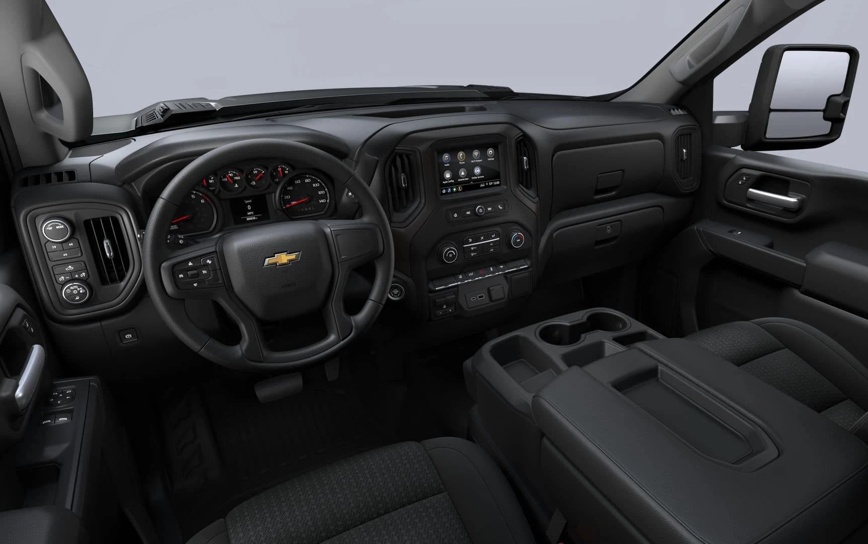 Chevrolet Silverado 2500HD Work Truck 4WD Reg Cab 142" 2026 — side view