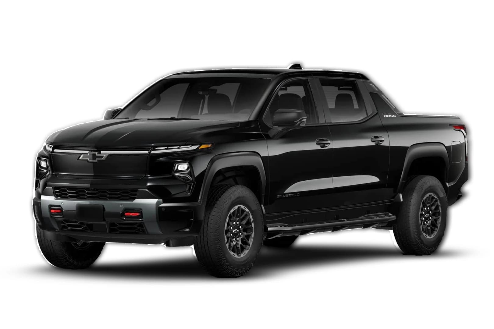 Chevrolet Silverado EV Max Range Trail Boss e4WD Crew Cab 2026 — side view