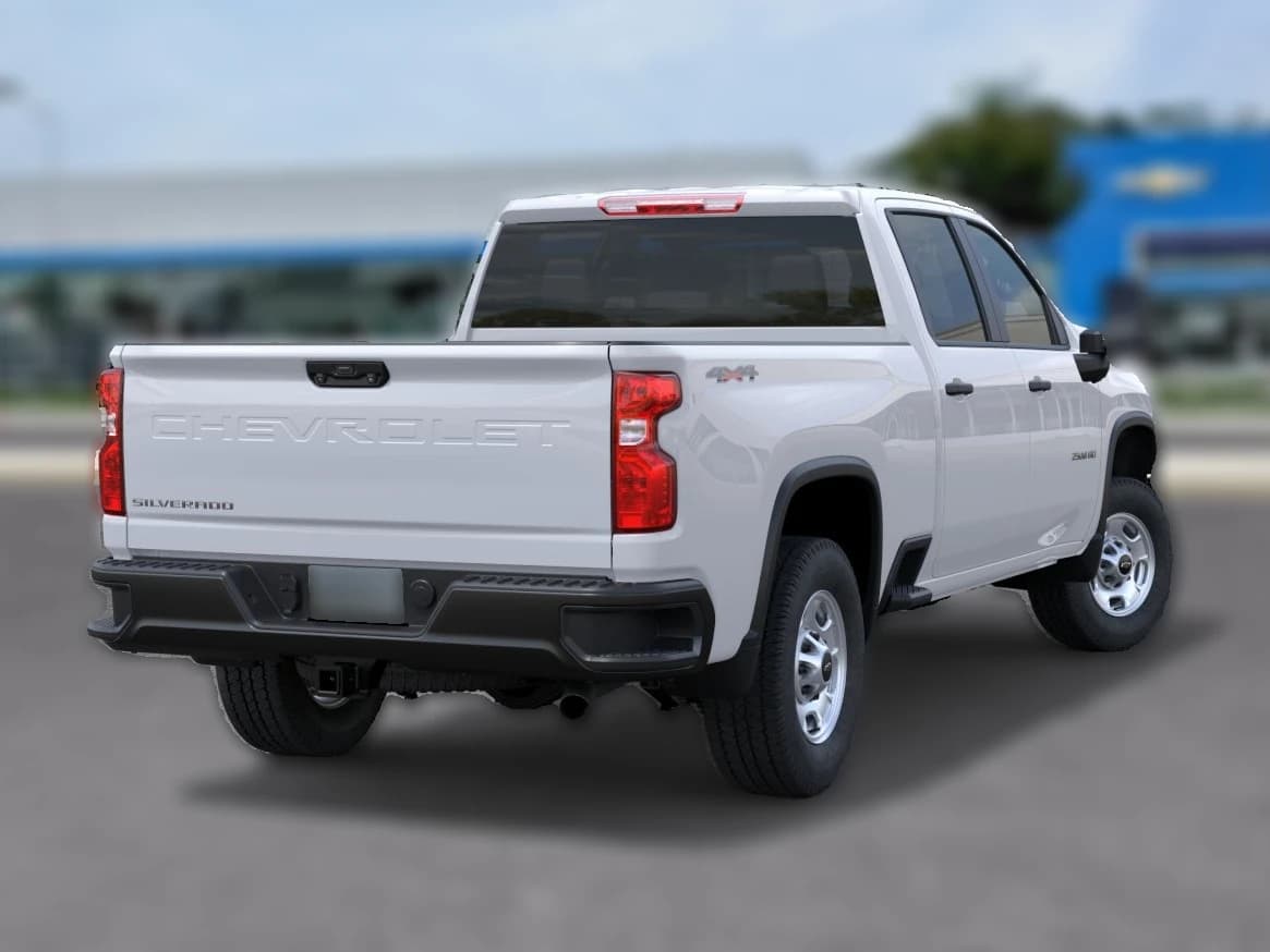 Chevrolet Silverado 2500HD Work Truck 4WD Crew Cab 159" 2026 — side view