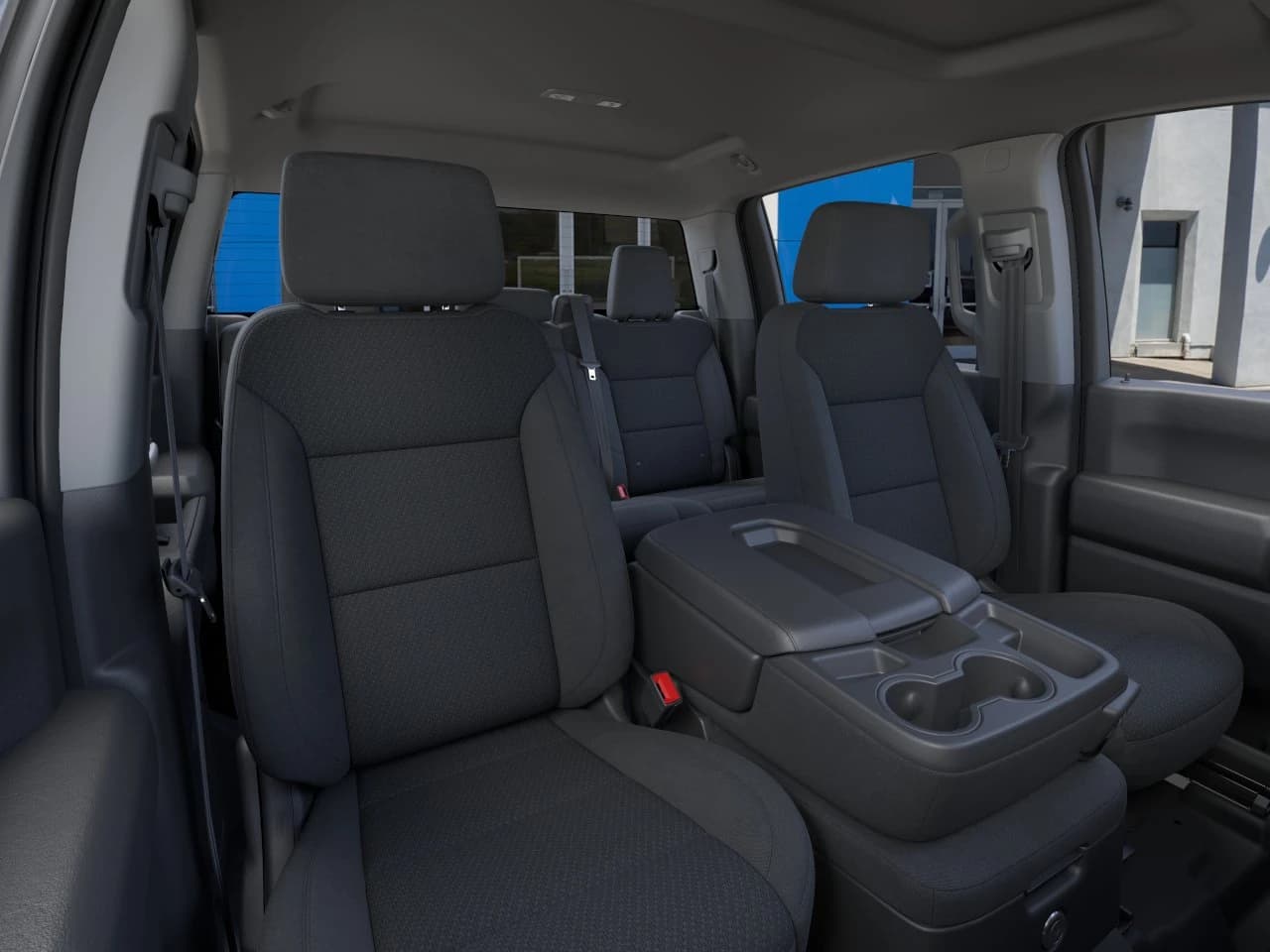 Chevrolet Silverado 2500HD Work Truck 4WD Crew Cab 159" 2026 — side view