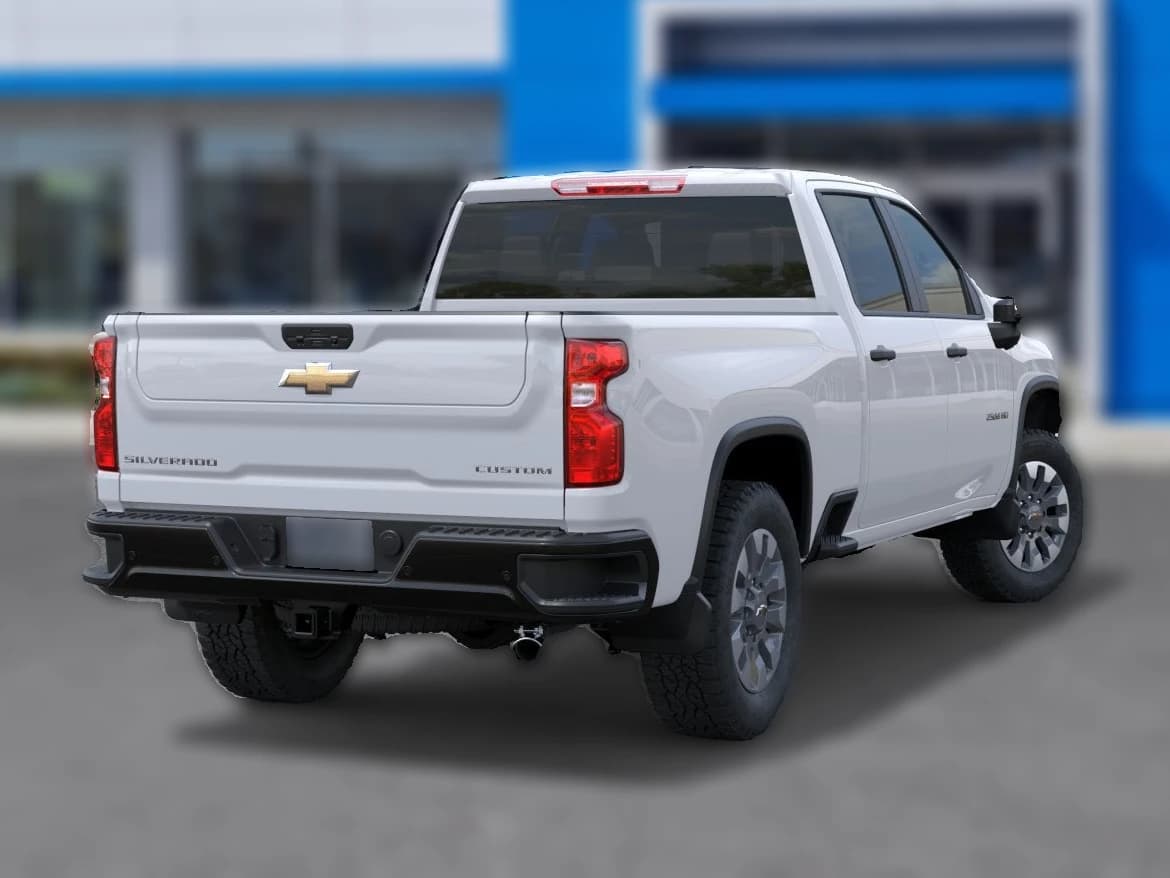 Chevrolet Silverado 2500HD Custom 4WD Crew Cab 159" 2026 — side view