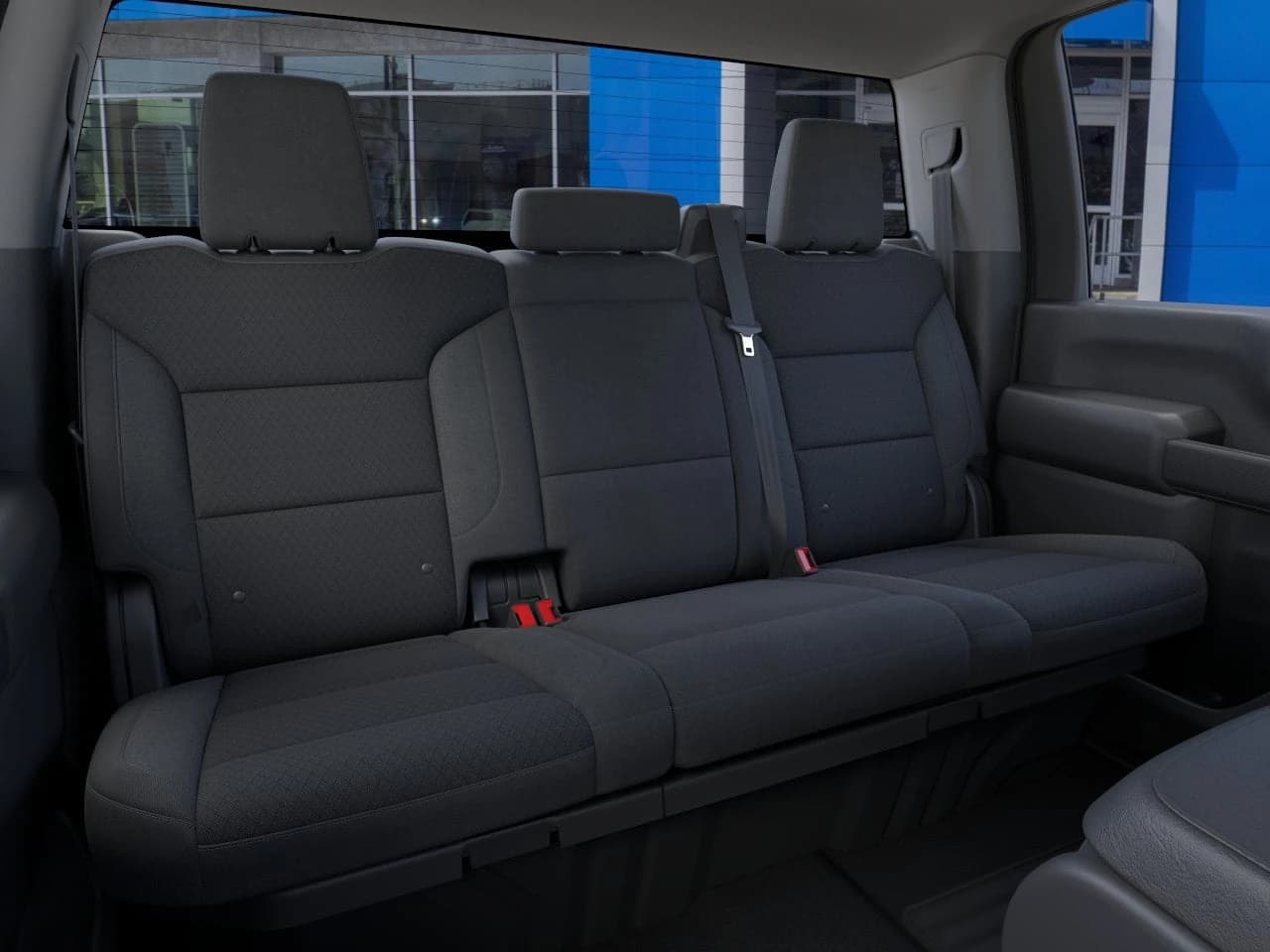 Chevrolet Silverado 2500HD Custom 4WD Crew Cab 159" 2026 — side view