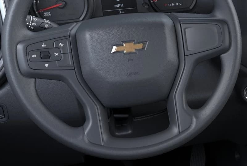 Chevrolet Silverado 2500HD Custom 4WD Crew Cab 159" 2026 — side view