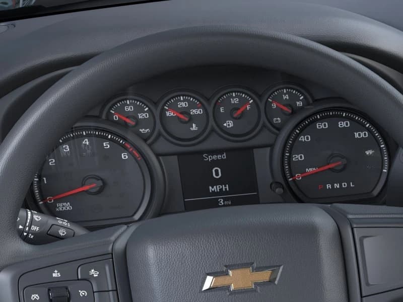 Chevrolet Silverado 2500HD Custom 4WD Crew Cab 159" 2026 — side view