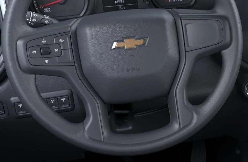 Chevrolet Silverado 2500HD Custom 4WD Crew Cab 159" 2026 — side view