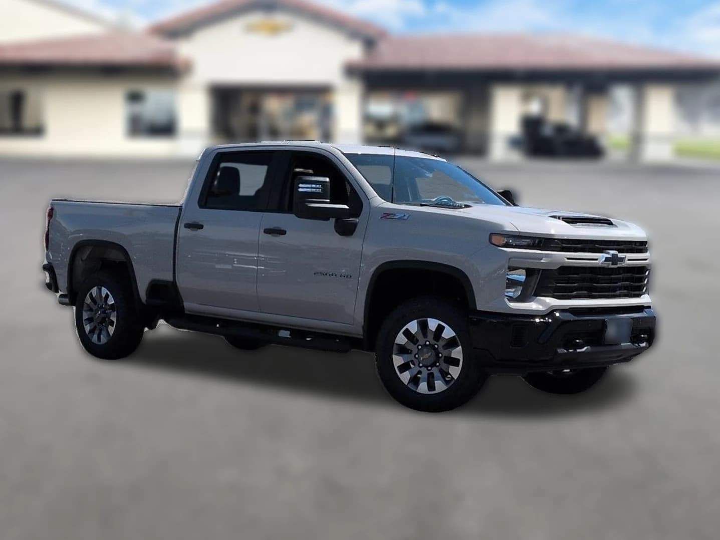 Chevrolet Silverado 2500HD Custom 4WD Crew Cab 159" 2026 — side view