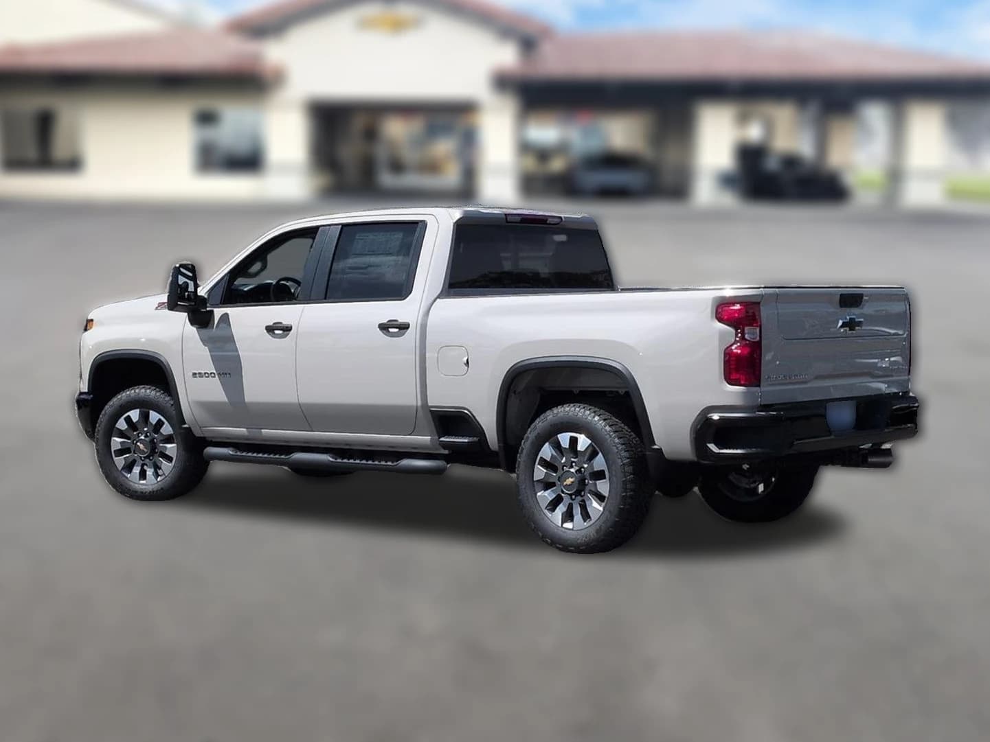 Chevrolet Silverado 2500HD Custom 4WD Crew Cab 159" 2026 — side view