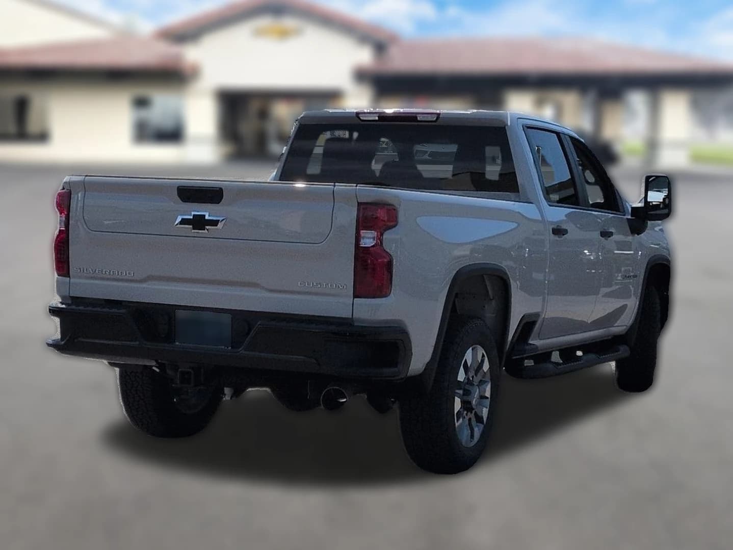 Chevrolet Silverado 2500HD Custom 4WD Crew Cab 159" 2026 — side view