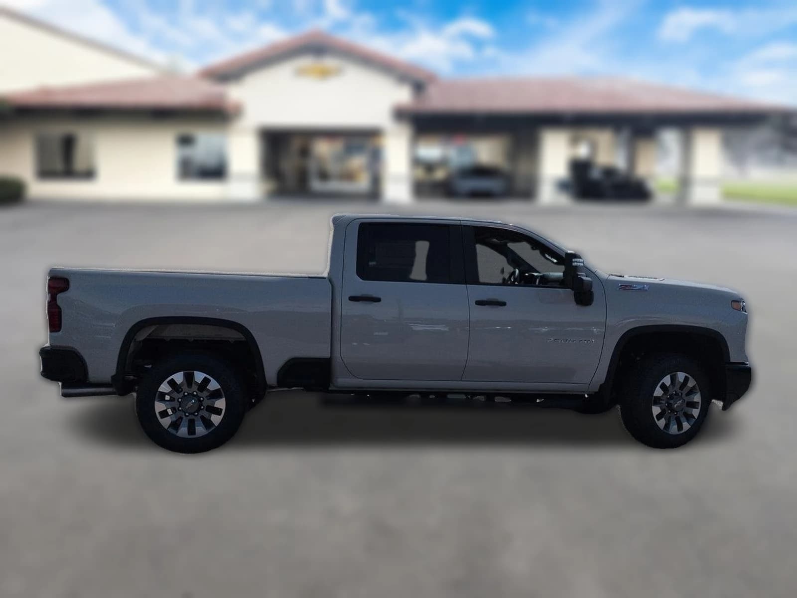 Chevrolet Silverado 2500HD Custom 4WD Crew Cab 159" 2026 — side view