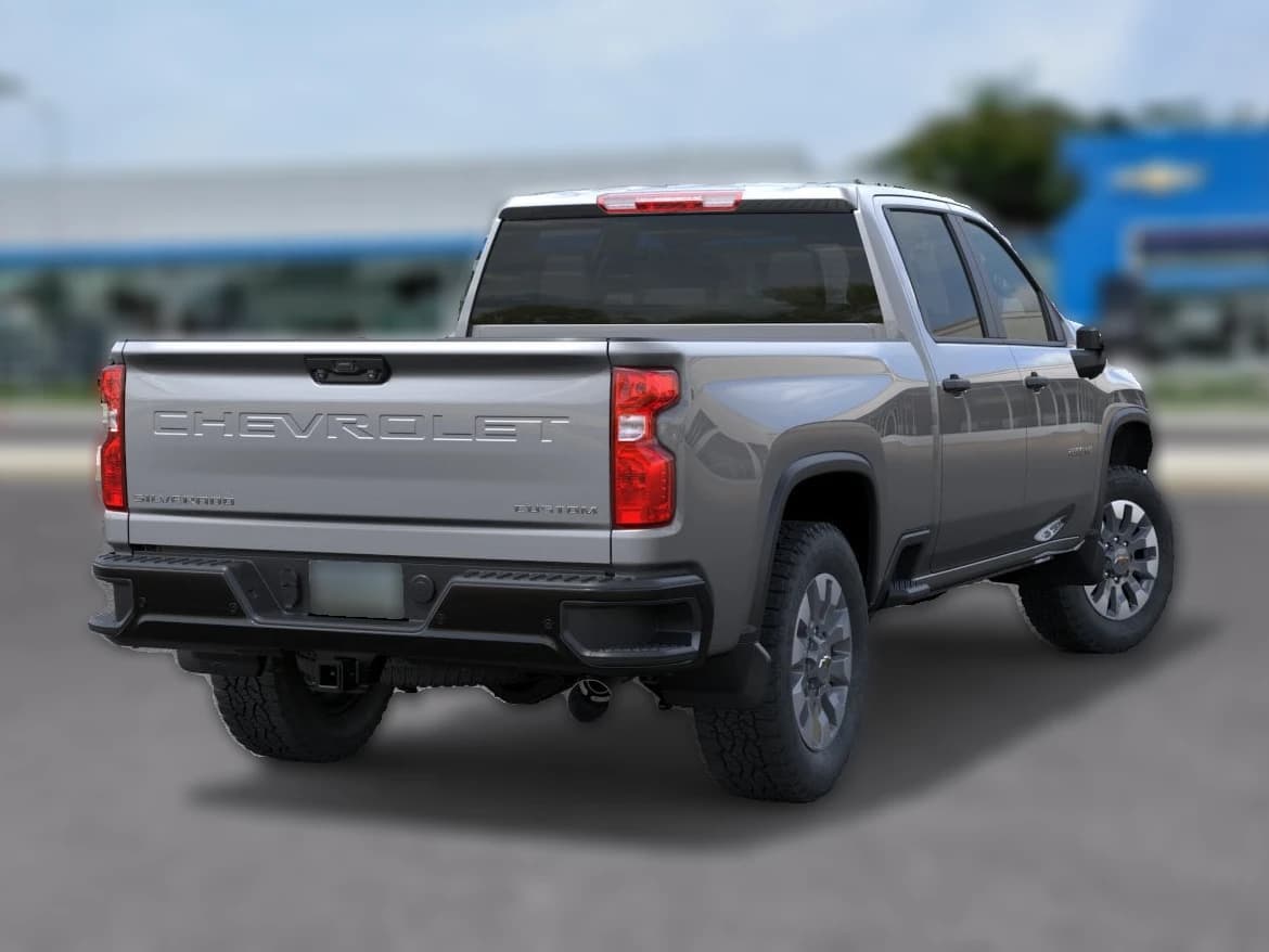 Chevrolet Silverado 2500HD Custom 4WD Crew Cab 159" 2026 — side view