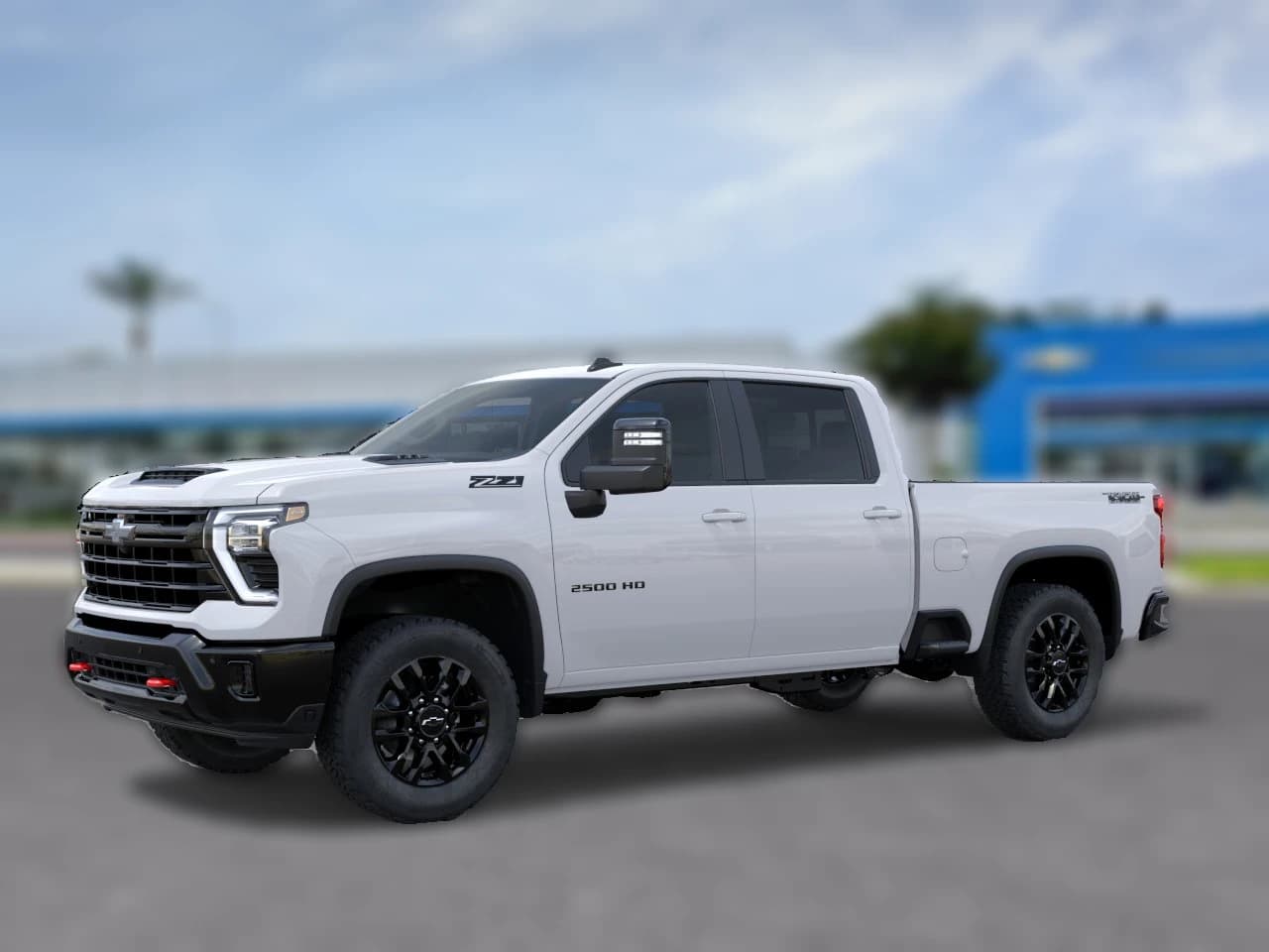 Chevrolet Silverado 2500HD LT 4WD Crew Cab 159" 2026 — side view