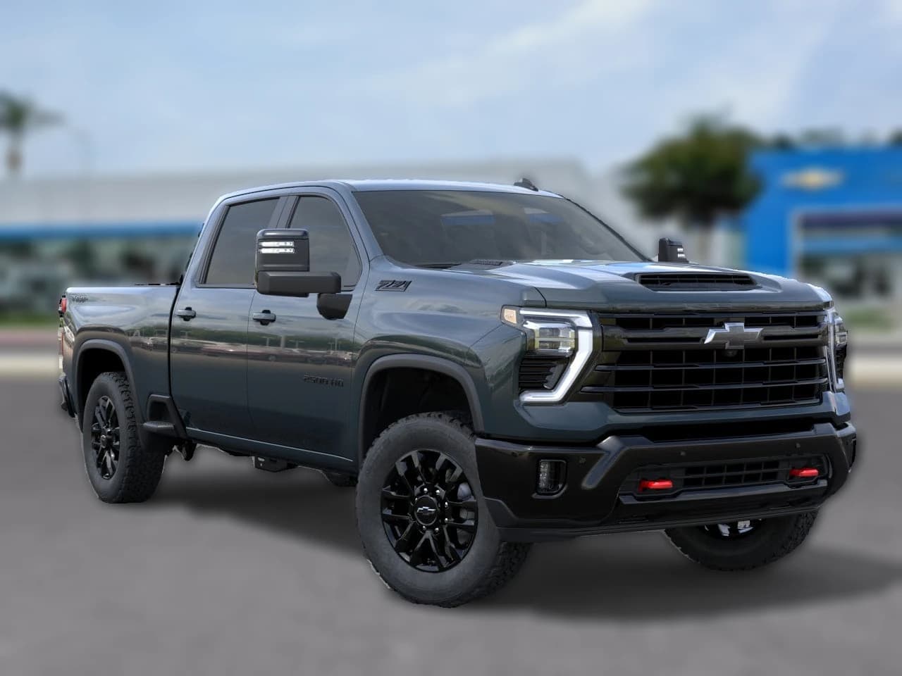 Chevrolet Silverado 2500HD LT 4WD Crew Cab 159" 2026 — side view