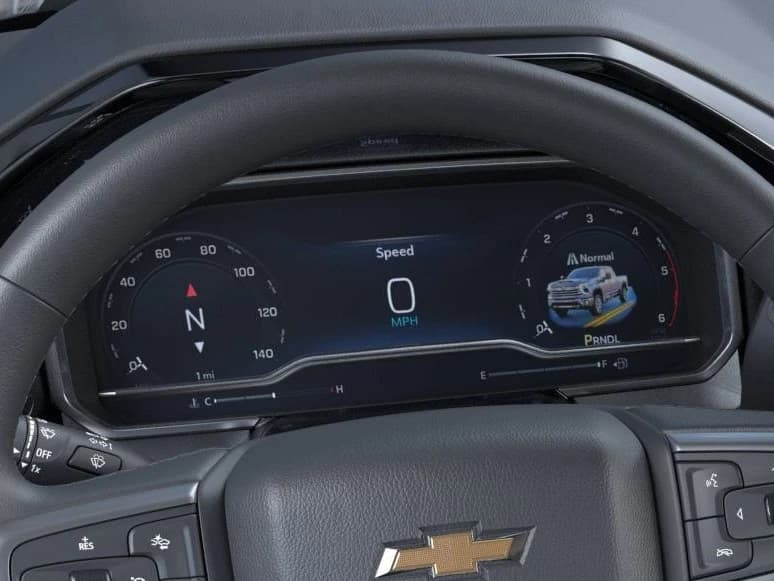 Chevrolet Silverado 2500HD LTZ 4WD Crew Cab 159" 2026 — side view