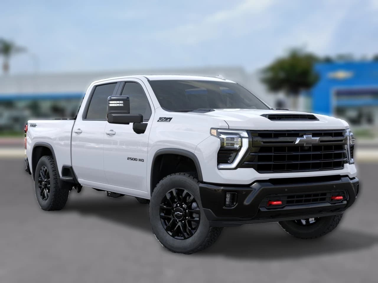 Chevrolet Silverado 2500HD LTZ 4WD Crew Cab 159" 2026 — side view