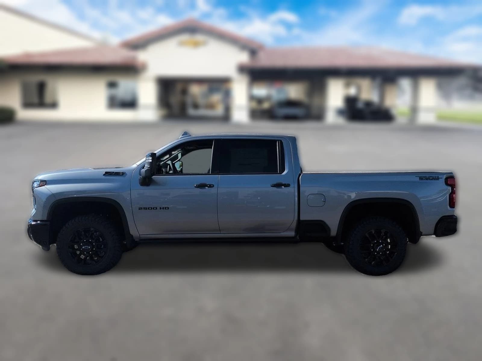 Chevrolet Silverado 2500HD LTZ 4WD Crew Cab 159" 2026 — side view