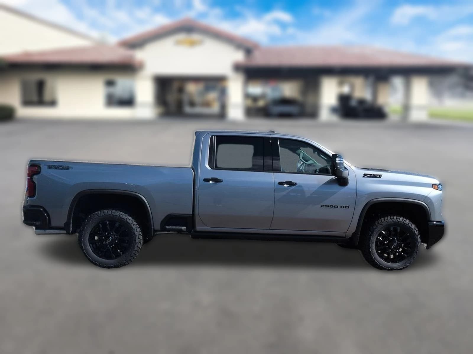Chevrolet Silverado 2500HD LTZ 4WD Crew Cab 159" 2026 — side view