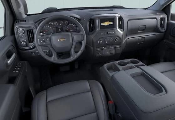 Chevrolet Silverado 3500HD Work Truck 4WD Crew Cab 159" 2026 — side view
