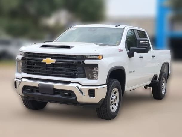 Chevrolet Silverado 3500HD Work Truck 4WD Crew Cab 159" 2026 — side view