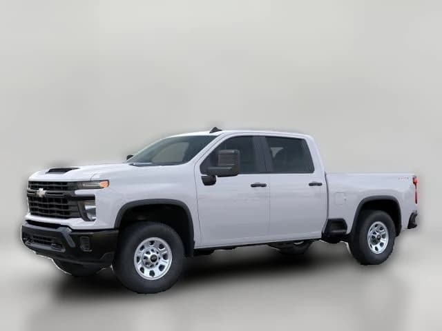 Chevrolet Silverado 3500HD Work Truck 4WD Crew Cab 159" 2026 — side view
