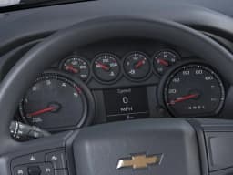 Chevrolet Silverado 3500HD Work Truck 4WD Crew Cab 159" 2026 — side view