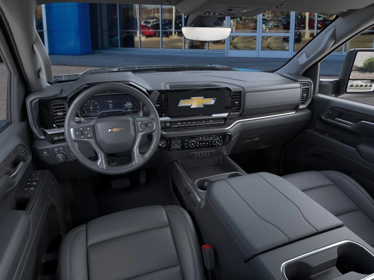 Chevrolet Silverado 3500HD LTZ 4WD Crew Cab 172" 2026 — side view