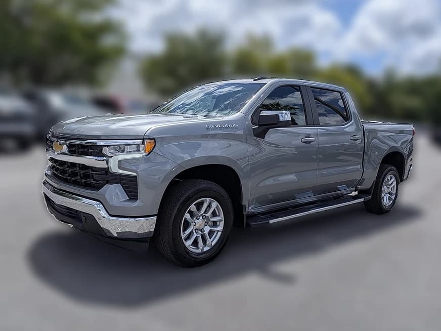 Chevrolet Silverado 1500 LT 2WD Crew Cab 147" 2026 — side view