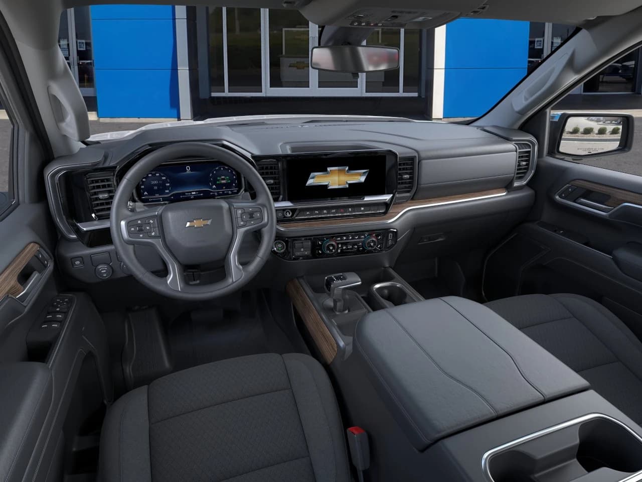 Chevrolet Silverado 1500 LT 2WD Crew Cab 147" 2026 — side view