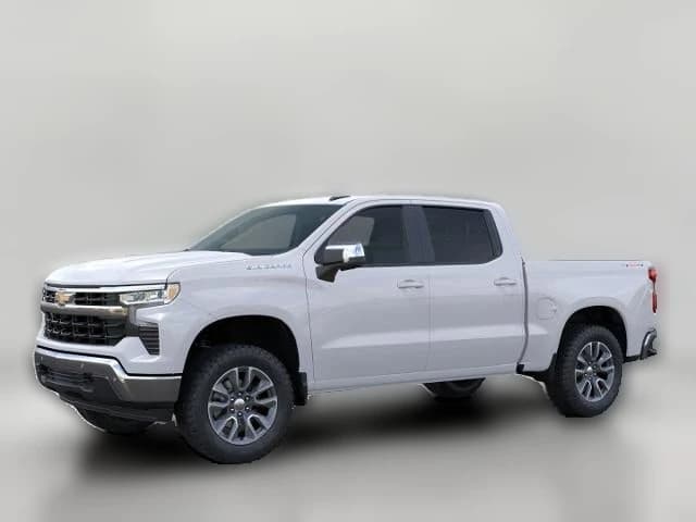 Chevrolet Silverado 1500 LT 4WD Crew Cab 147" 2026 — side view