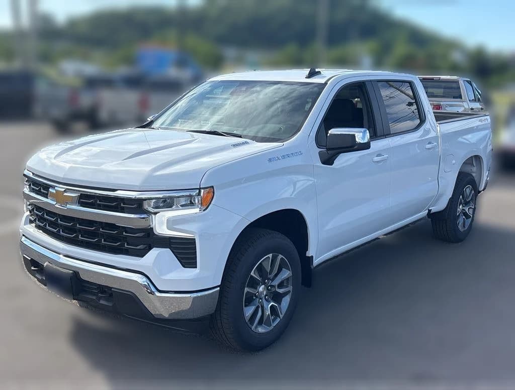 Chevrolet Silverado 1500 LT 4WD Crew Cab 147" 2026 — side view