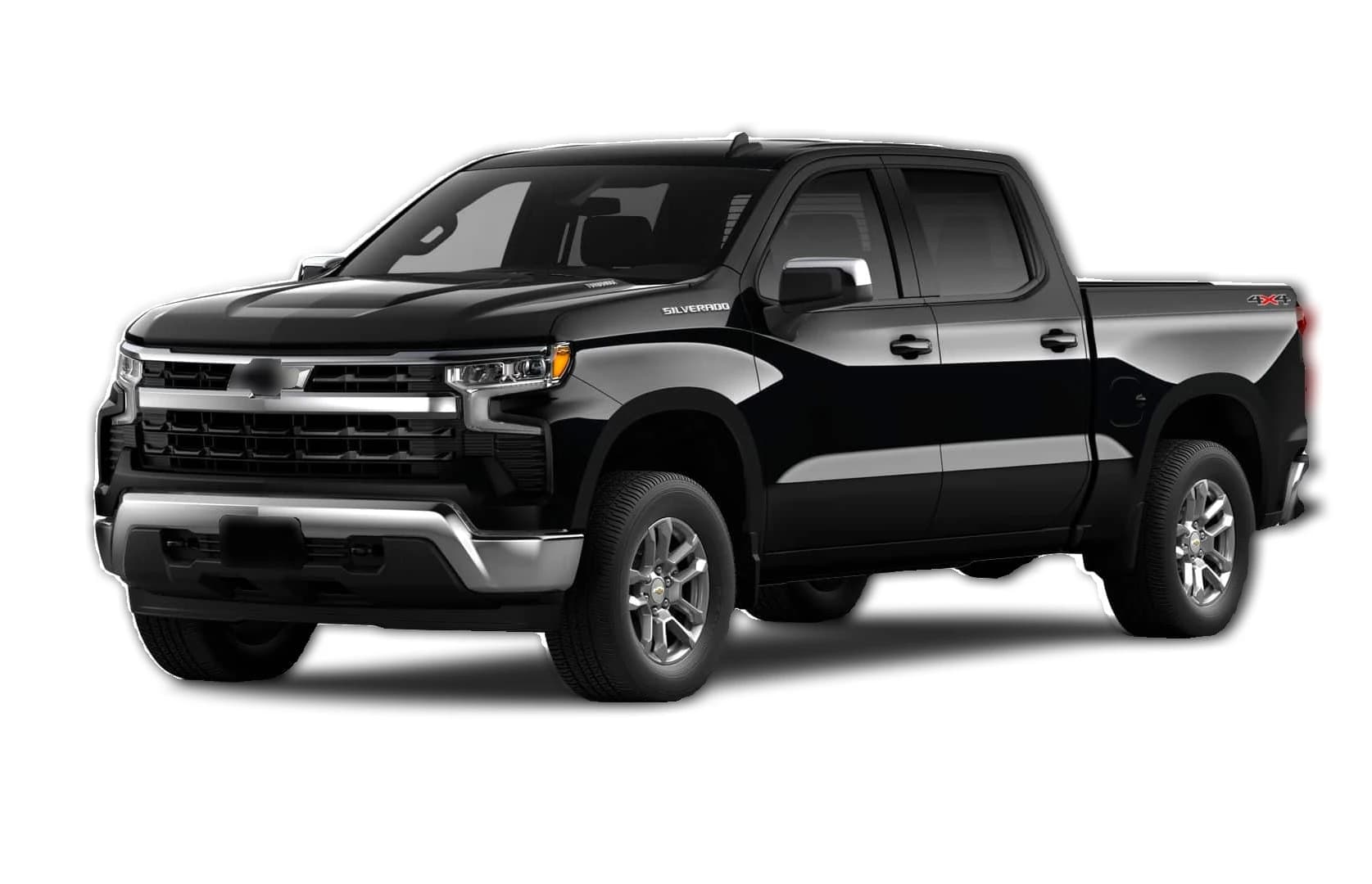 Chevrolet Silverado 1500 LT 4WD Crew Cab 147" 2026 — side view