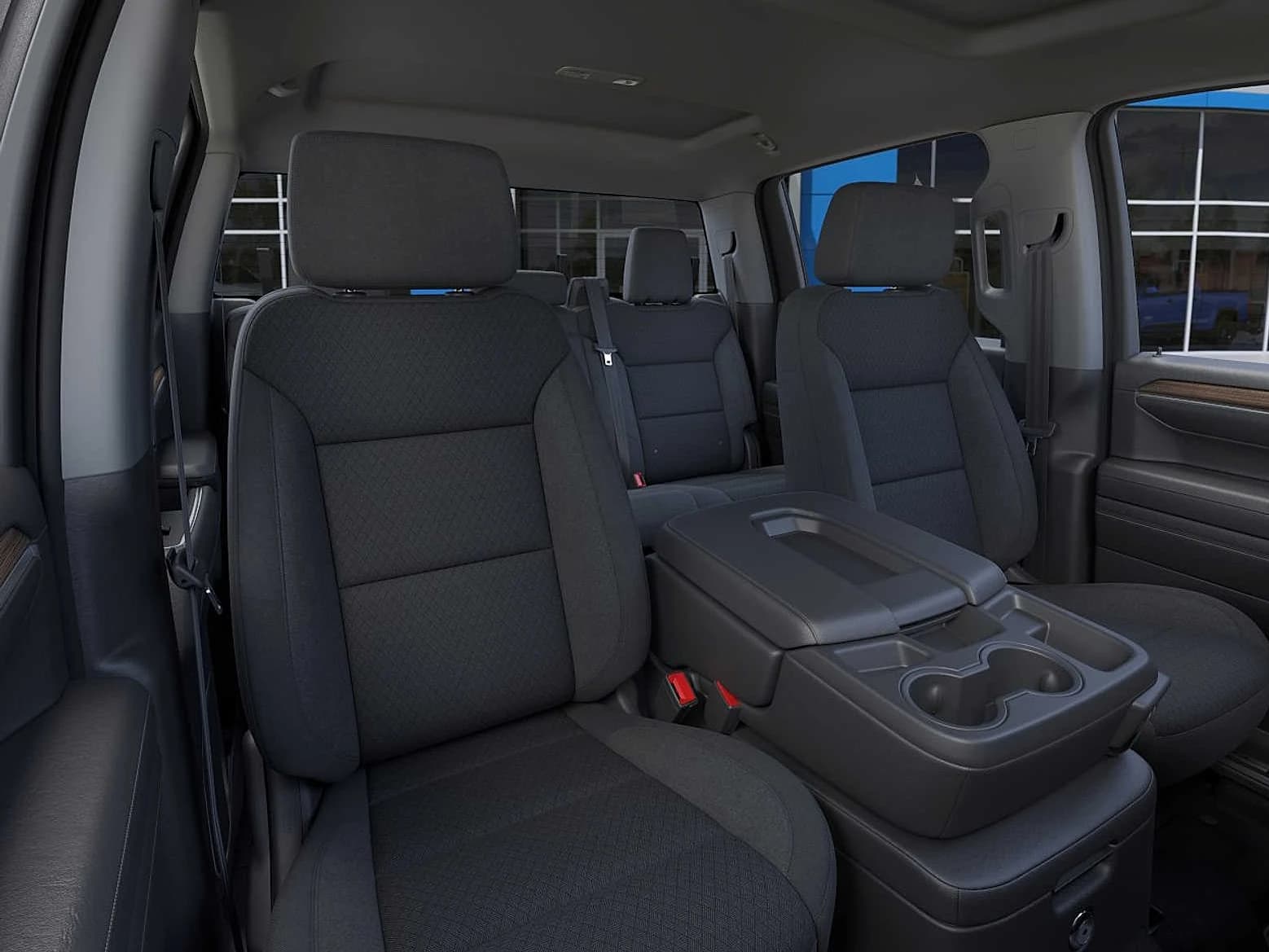 Chevrolet Silverado 1500 LT 4WD Crew Cab 147" 2026 — side view
