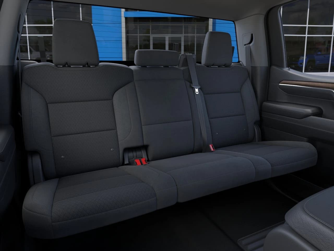 Chevrolet Silverado 1500 LT 4WD Crew Cab 147" 2026 — side view