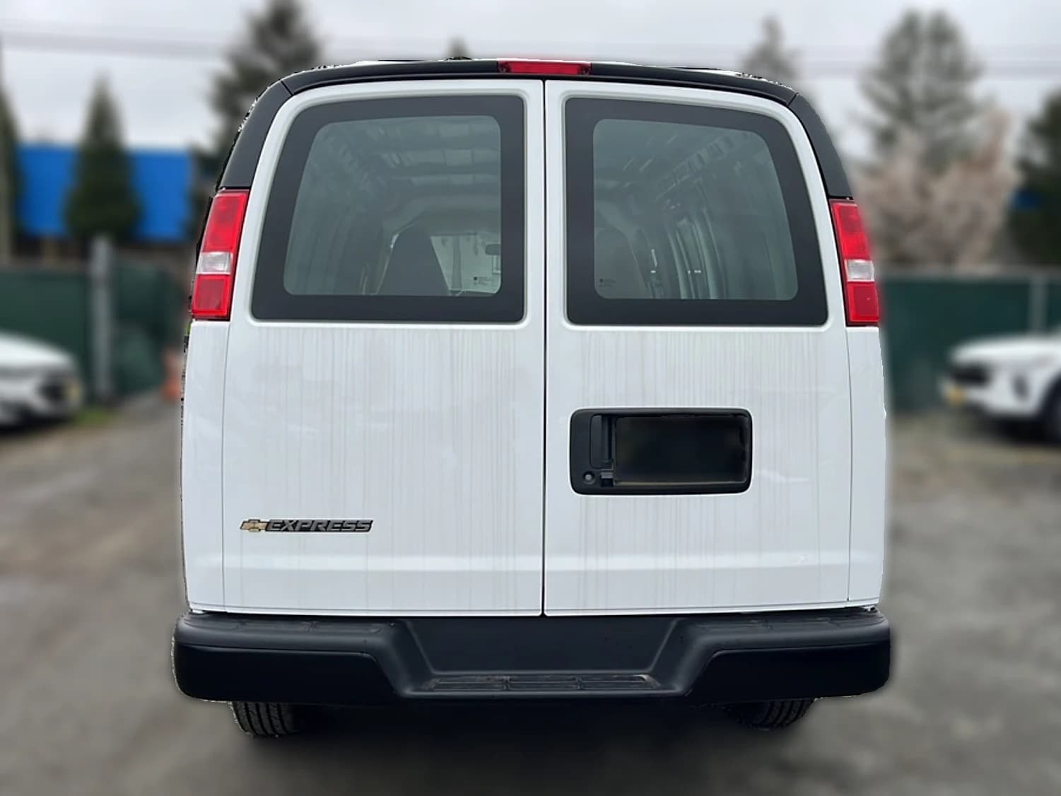 Chevrolet Express Cargo Van Work Van RWD 2500 135" 2025 — side view