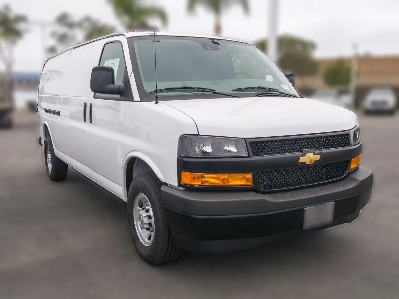 Chevrolet Express Cargo Van Work Van RWD 2500 155" 2026 — side view