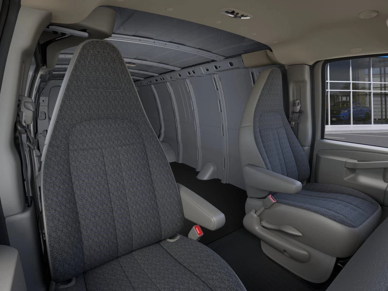 Chevrolet Express Cargo Van Work Van RWD 2500 155" 2026 — side view