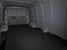 Chevrolet Express Cargo Van Work Van RWD 2500 155" 2026 — side view