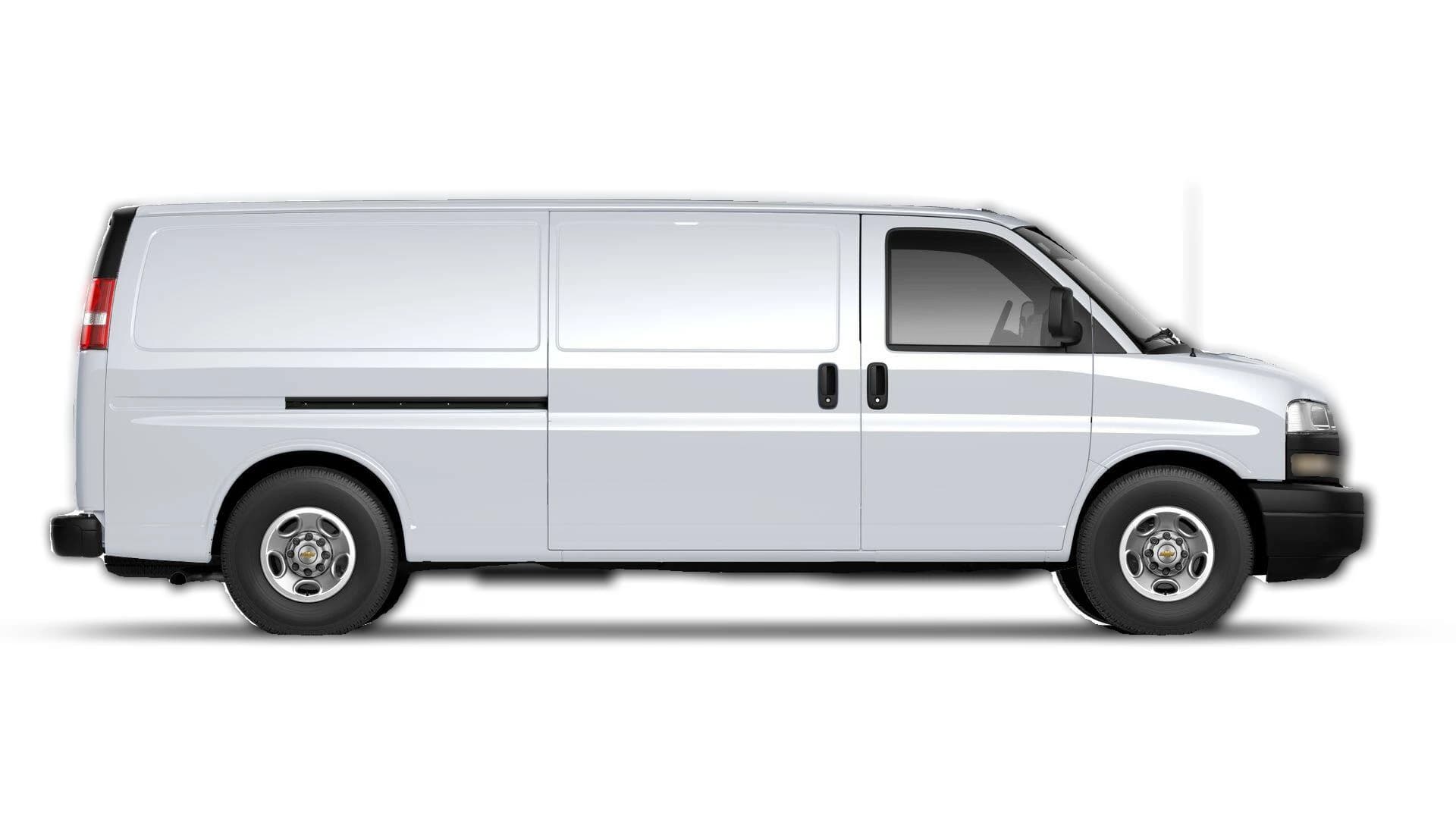 Chevrolet Express Cargo Van Work Van RWD 3500 155" 2026 — side view