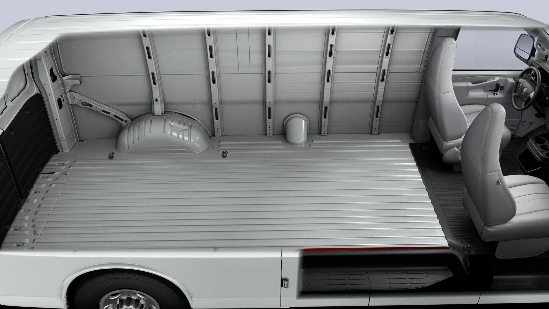 Chevrolet Express Cargo Van Work Van RWD 3500 155" 2026 — side view