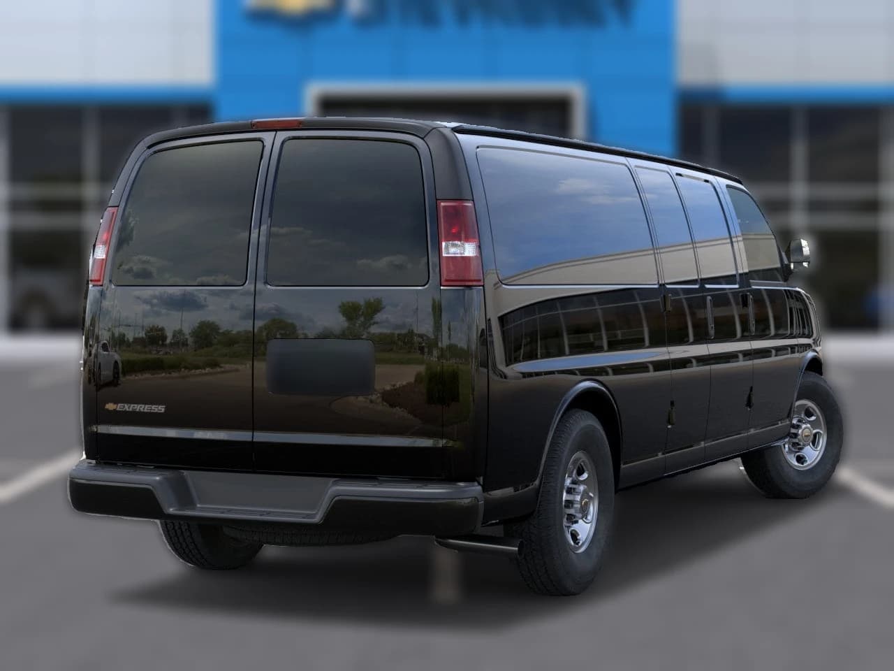 Chevrolet Express Cargo Van Work Van RWD 3500 155" 2026 — side view