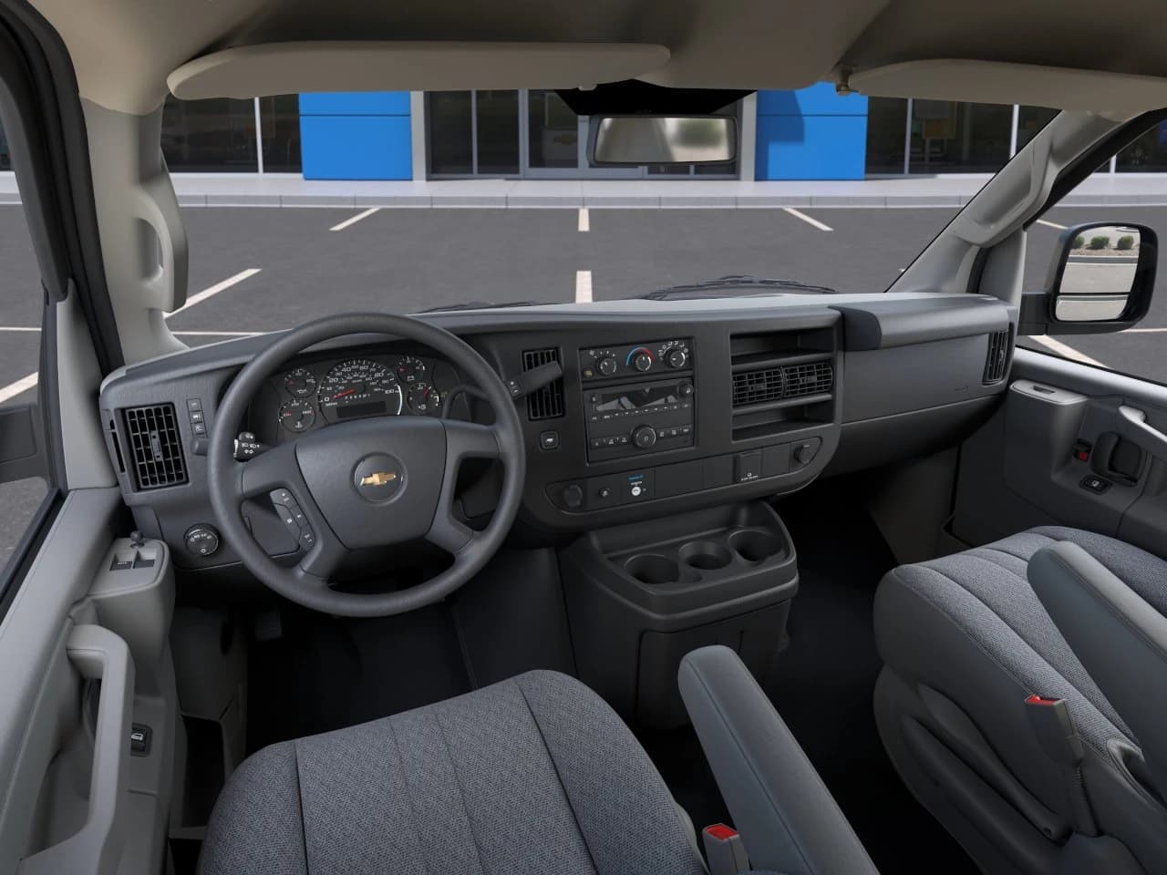 Chevrolet Express Cargo Van Work Van RWD 3500 155" 2026 — side view