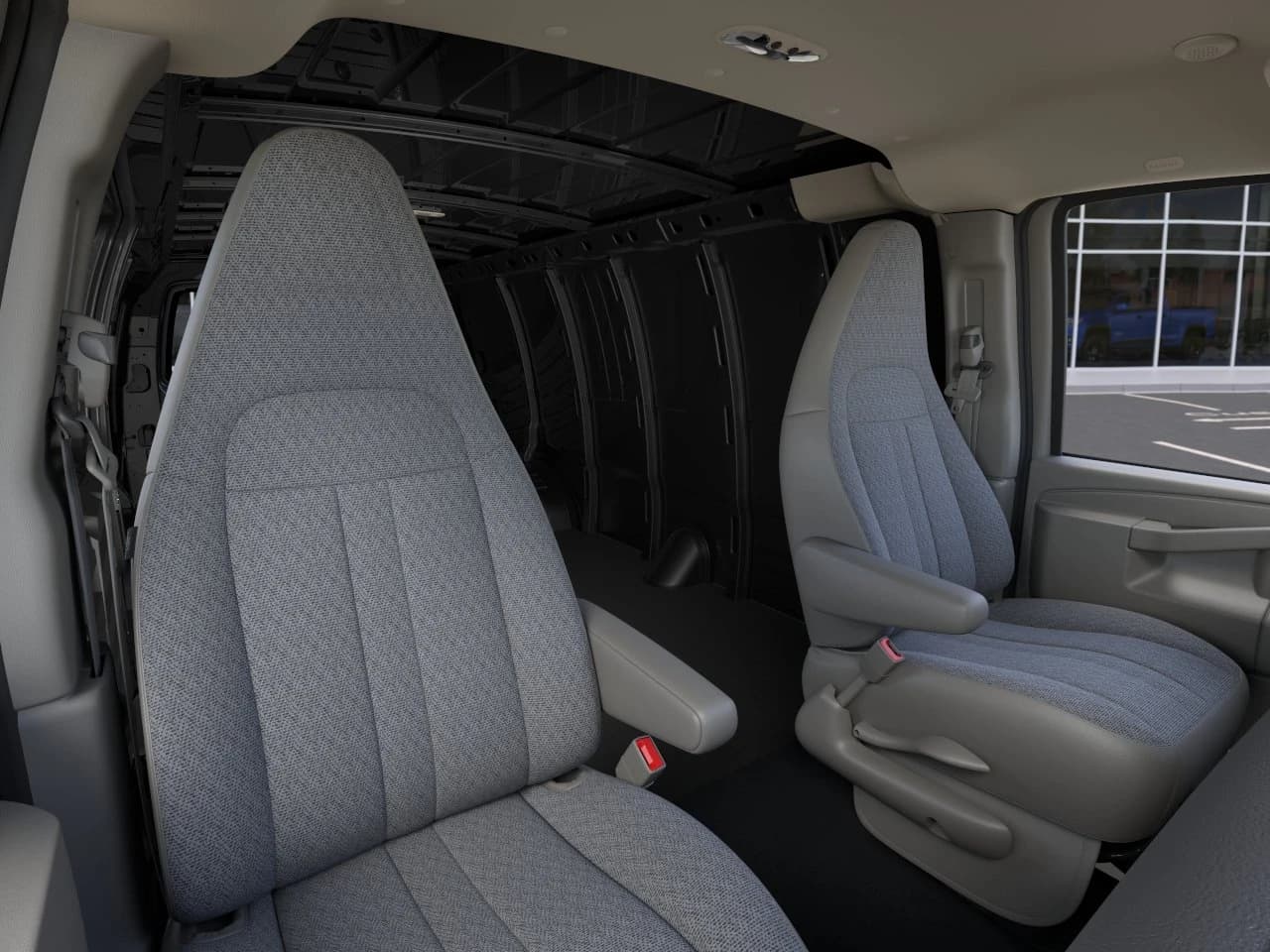 Chevrolet Express Cargo Van Work Van RWD 3500 155" 2026 — side view