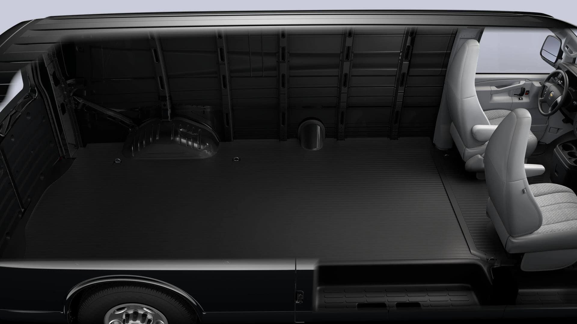 Chevrolet Express Cargo Van Work Van RWD 3500 155" 2026 — side view