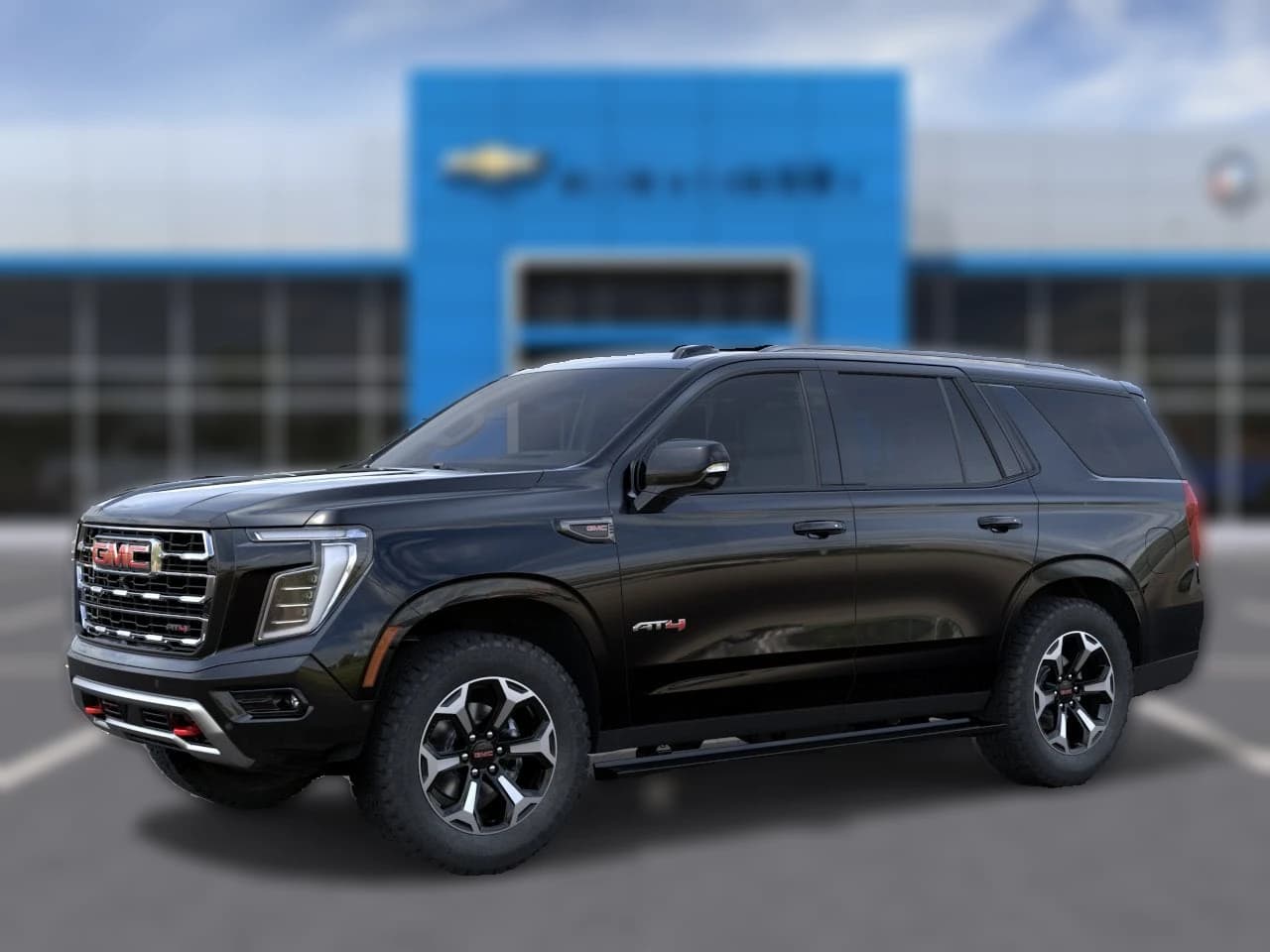 GMC Yukon AT4 4WD 4dr 2026 — side view