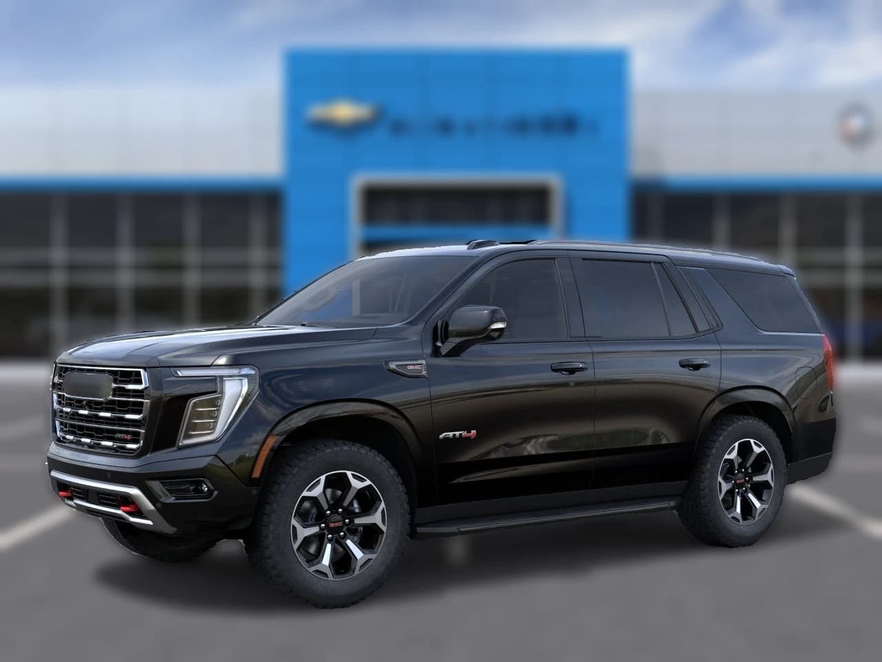 GMC Yukon AT4 4WD 4dr 2026 — side view