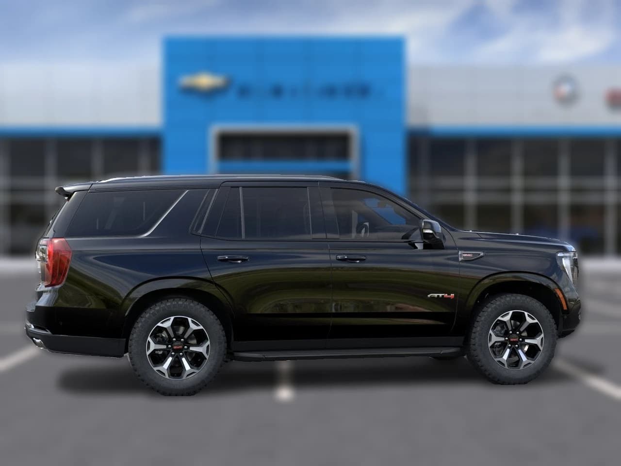 GMC Yukon AT4 4WD 4dr 2026 — side view