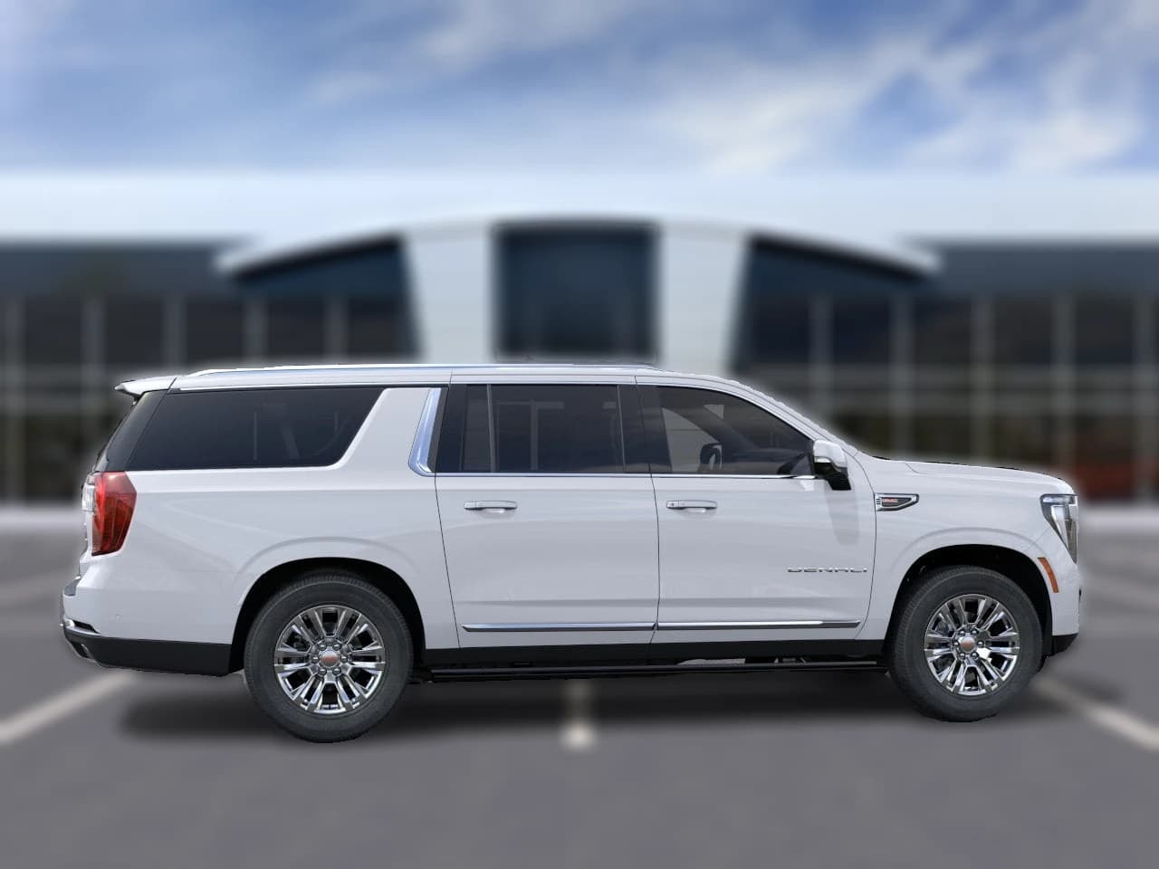 GMC Yukon XL Denali 4WD 4dr 2027 — side view