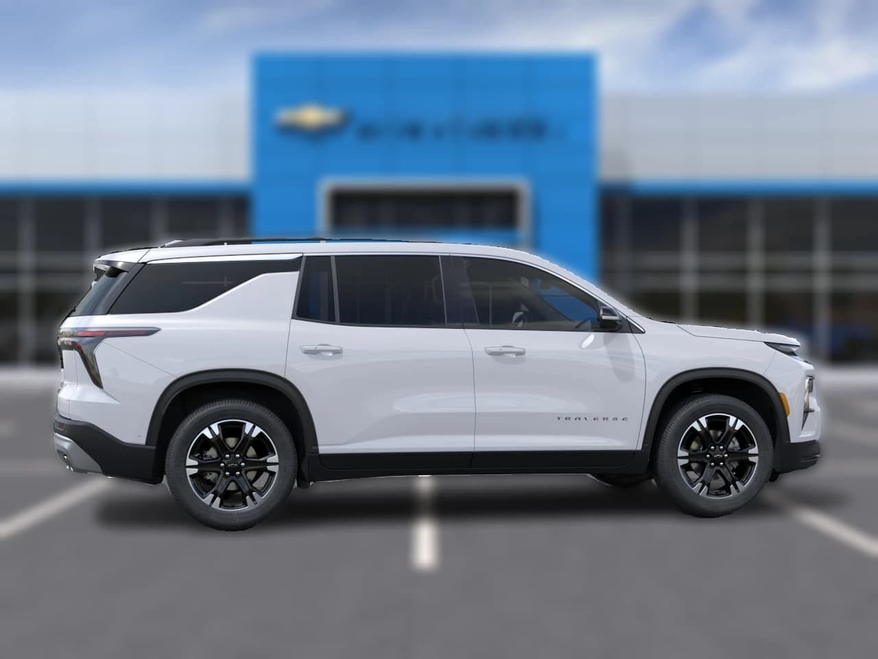 Chevrolet Traverse FWD LT 4dr 2027 — side view